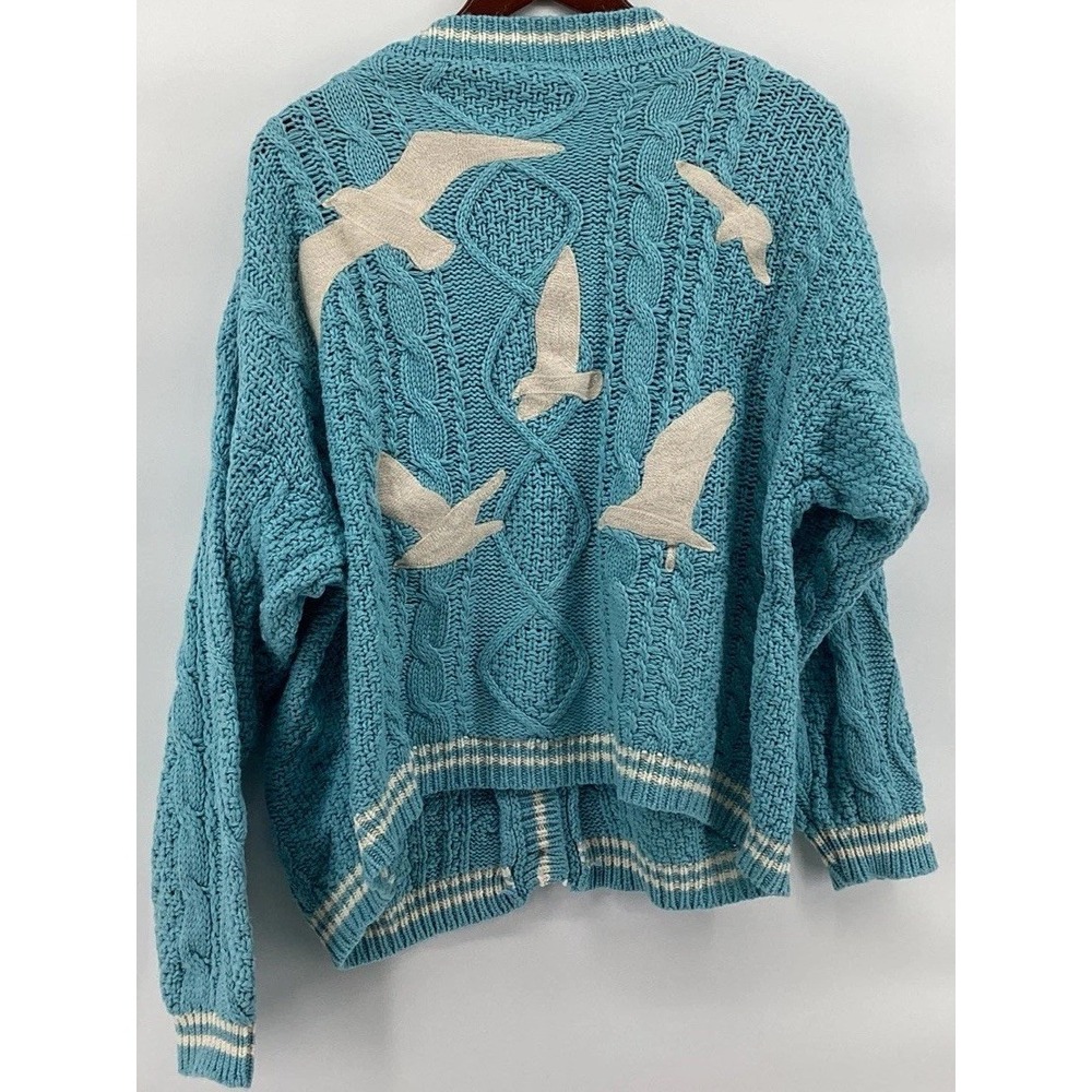 Taylor Swift 1989 Cardigan Taylor's Version Limited Edition MD/LG - Light Blue - Picture 6 of 11